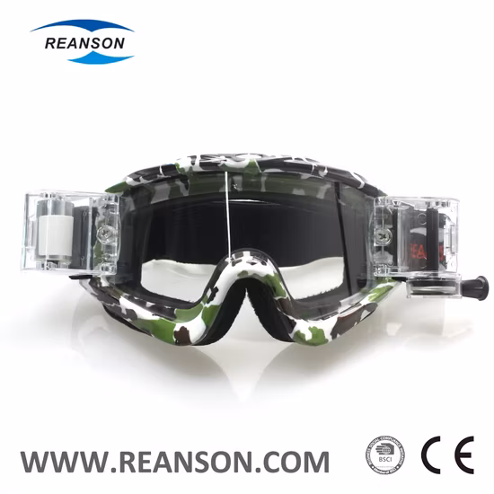 Reanson Sportbrille, Motocross-Brille, MX-Brille für Radfahren, Klettern, Reiten