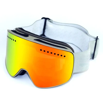 UV-schützender OEM-TPU-Rahmen, Dual-PC-Linse, Snowboard-/Schnee-/Skibrille