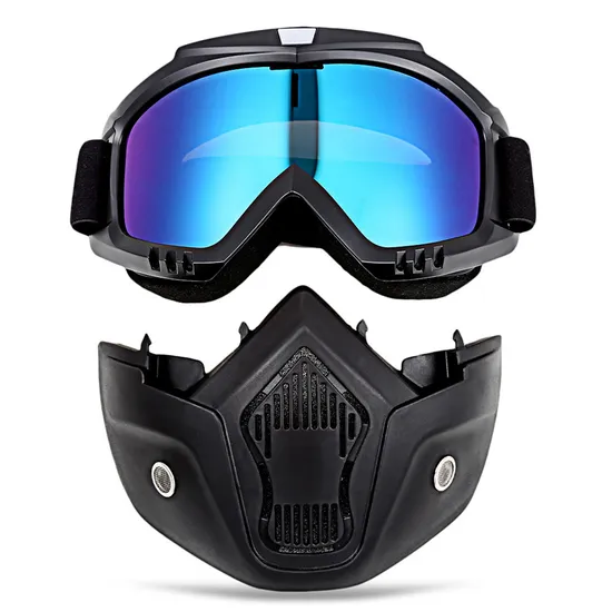Vollgesichtsmaske, Motorradbrille, Outdoor-Sportbrille, MX, ATV-Helme, Motocross-Brille